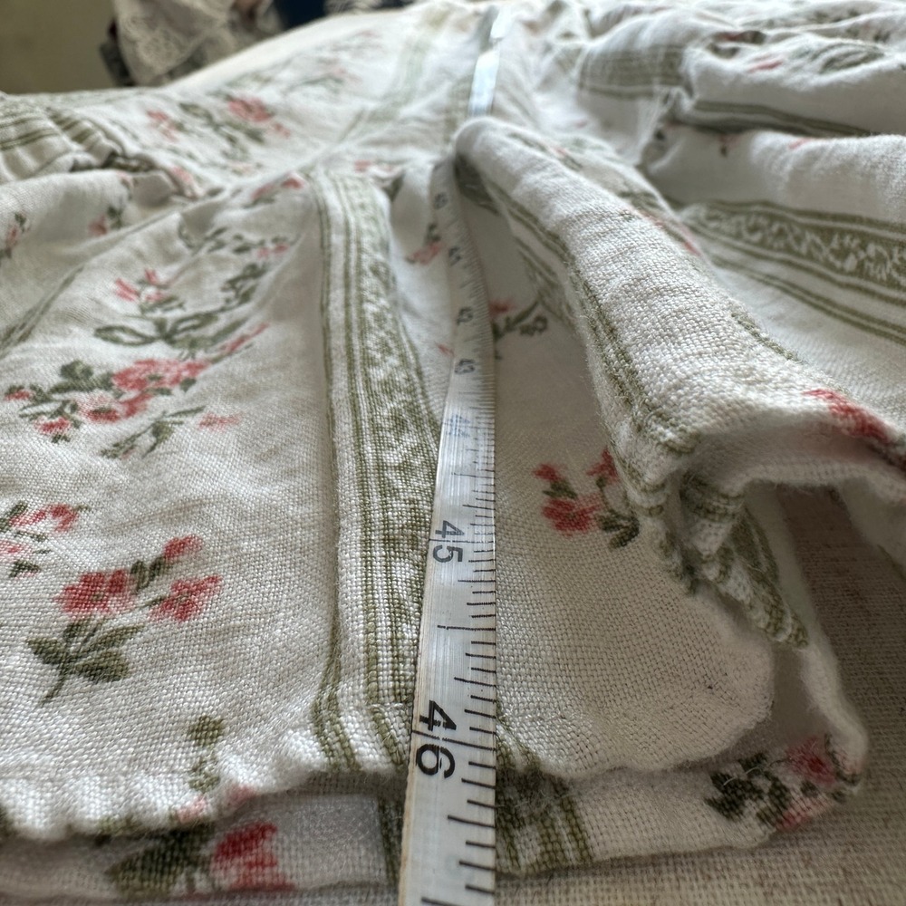Reformation Maegan Midi Linen Dress Heath Floral 8 - Picture 13 of 13